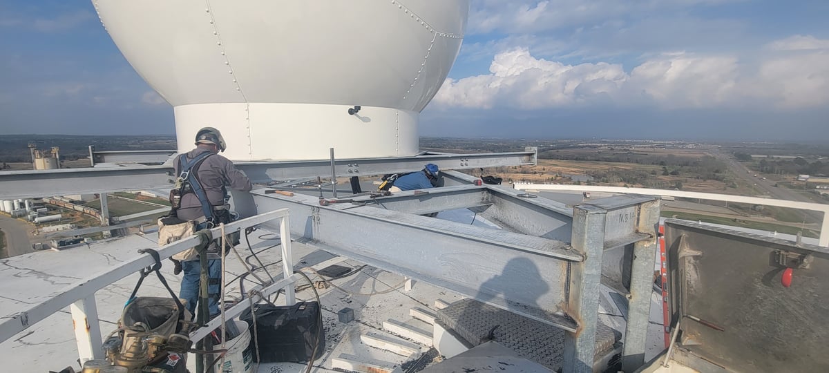 Durant Radar Installation