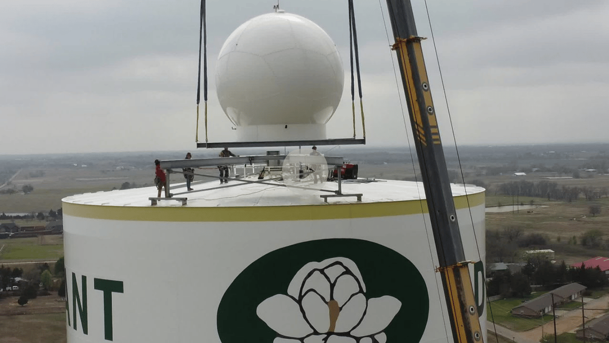 Durant Radar Installation