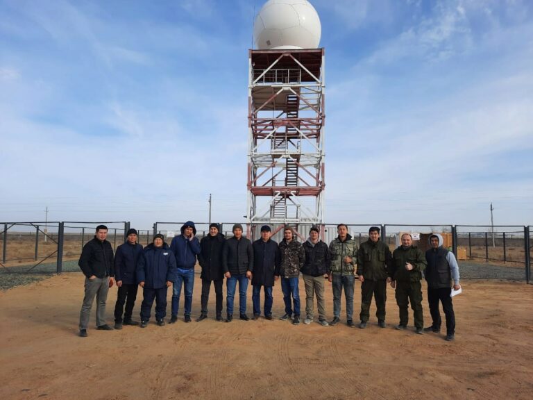Radar and crew Kazakhstan