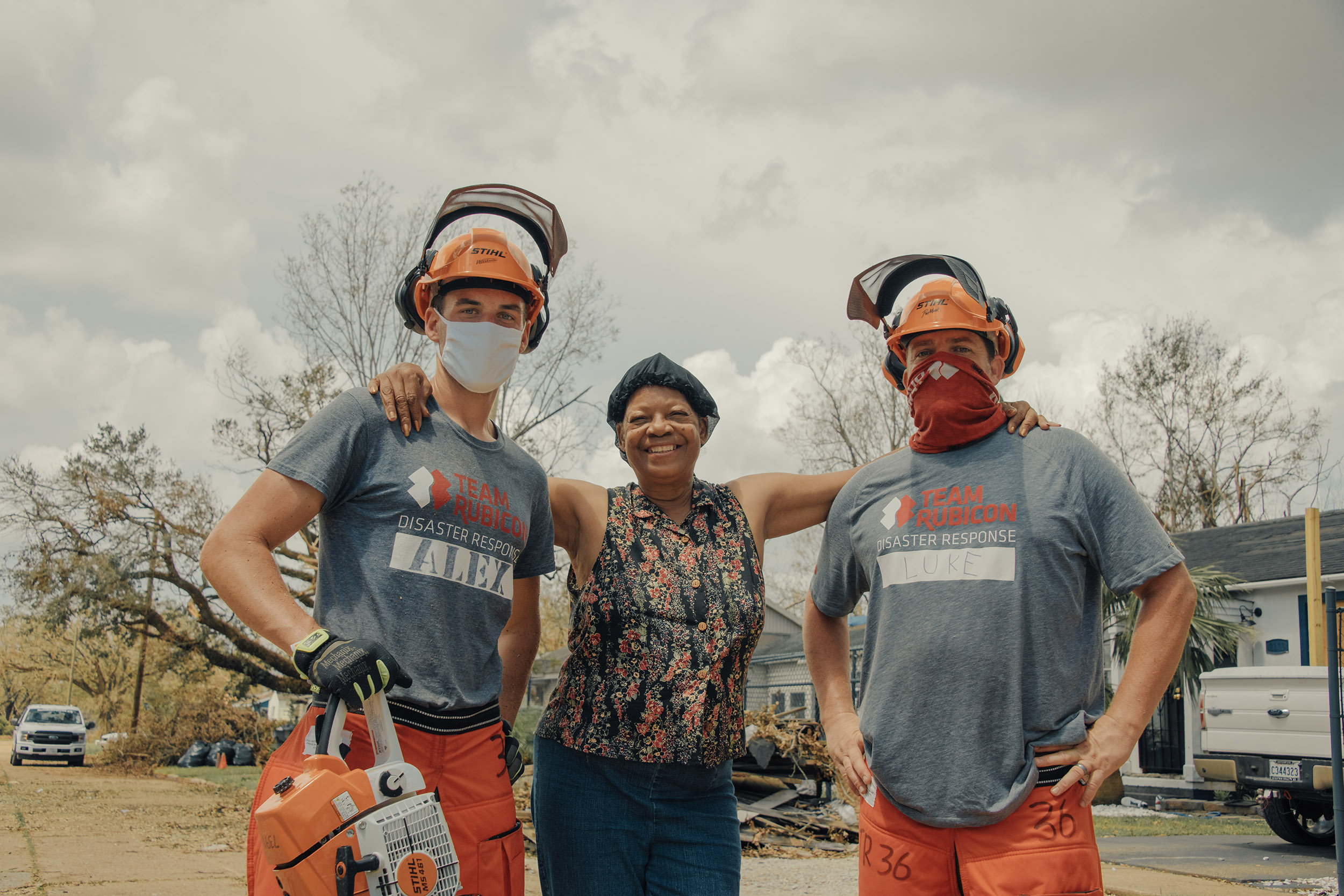 Team Rubicon volunteer help during many types of severe weather events.