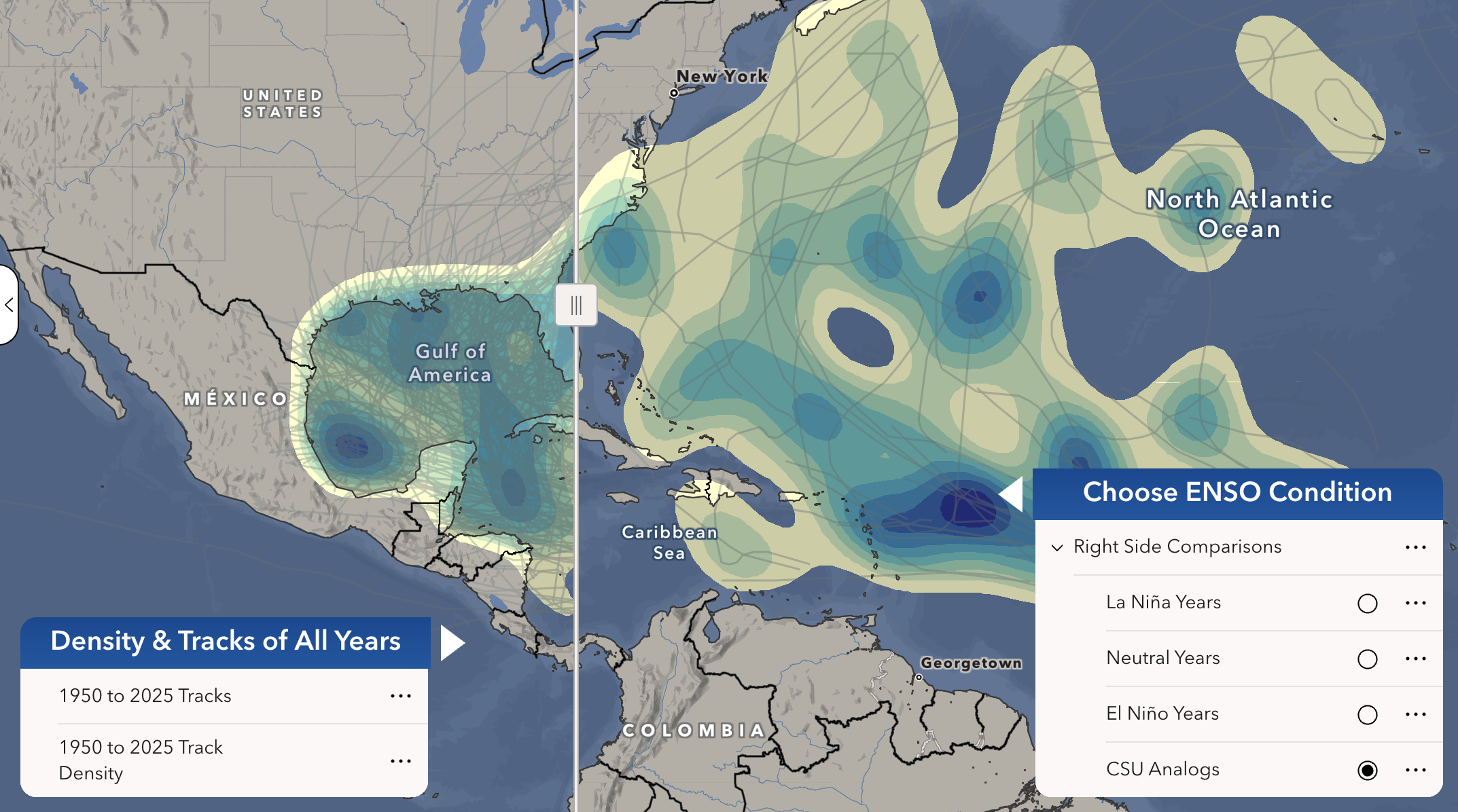A comparison of overall tropical cyclone activity to 2026's analog years.