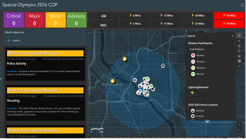Special Olympics Baron Esri