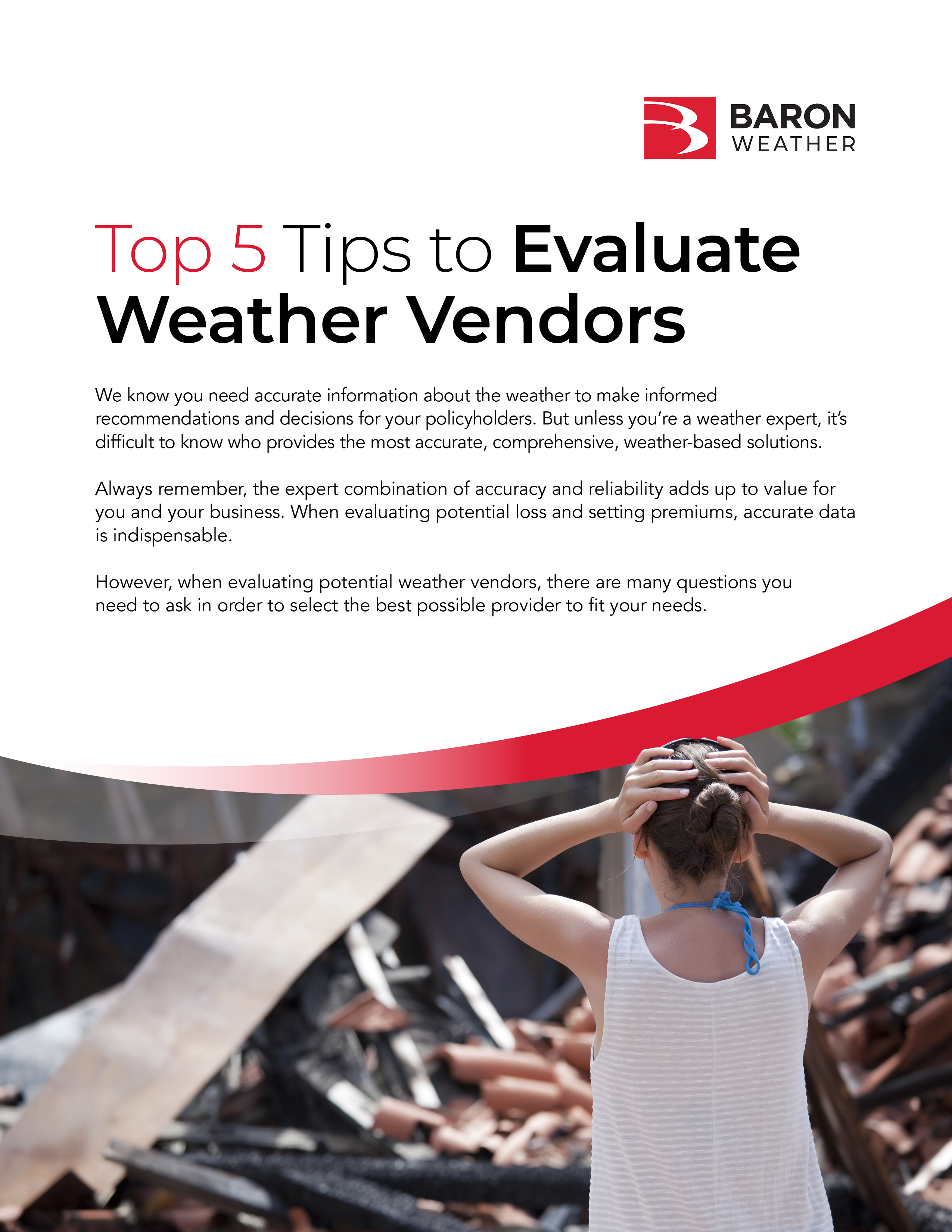 5 Tips to Evaluate Weather Vendors for Insurance