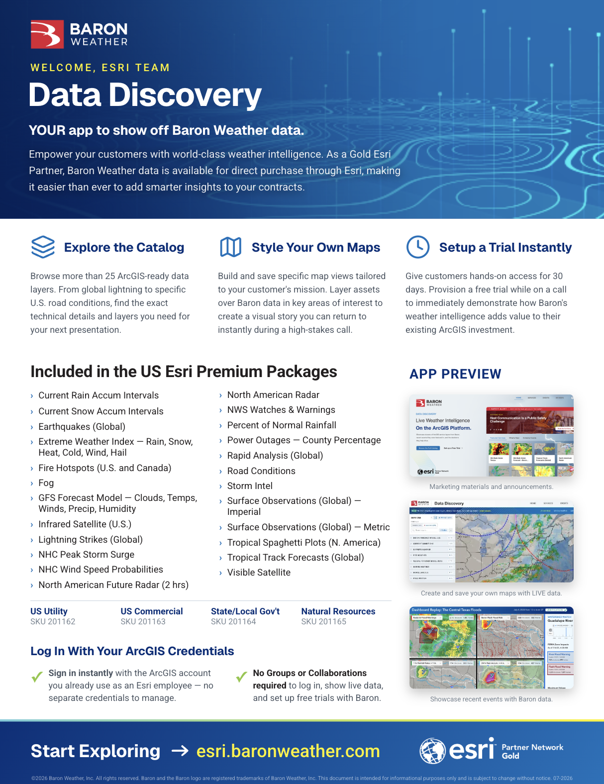 Data Discovery Brochure for the Esri Community